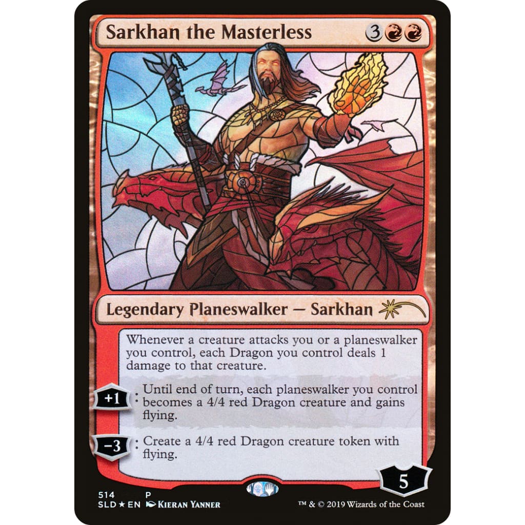 Sarkhan the Masterless (SLD-514) Foil - Single