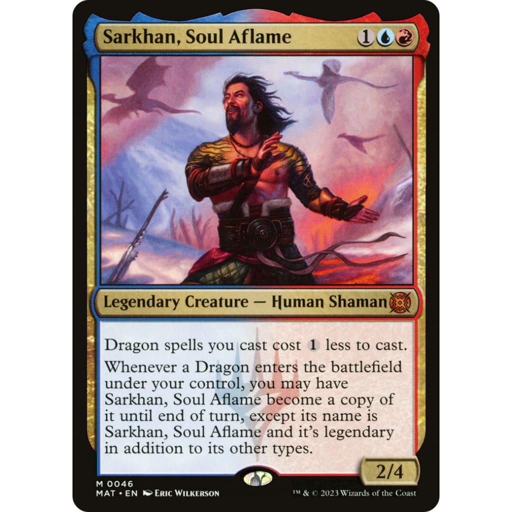 Sarkhan Soul Aflame (MAT-046) Foil - Single