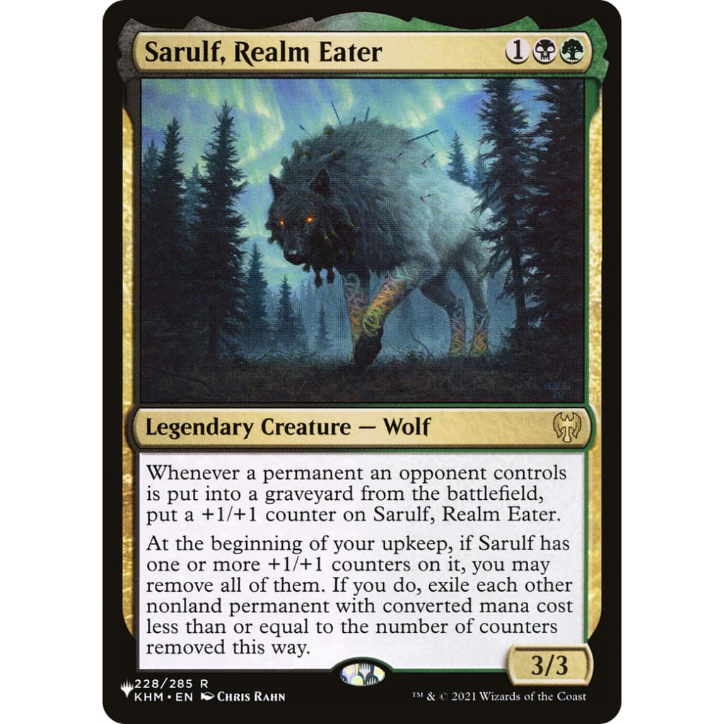 Sarulf Realm Eater (PLST-KHM-228) - Single