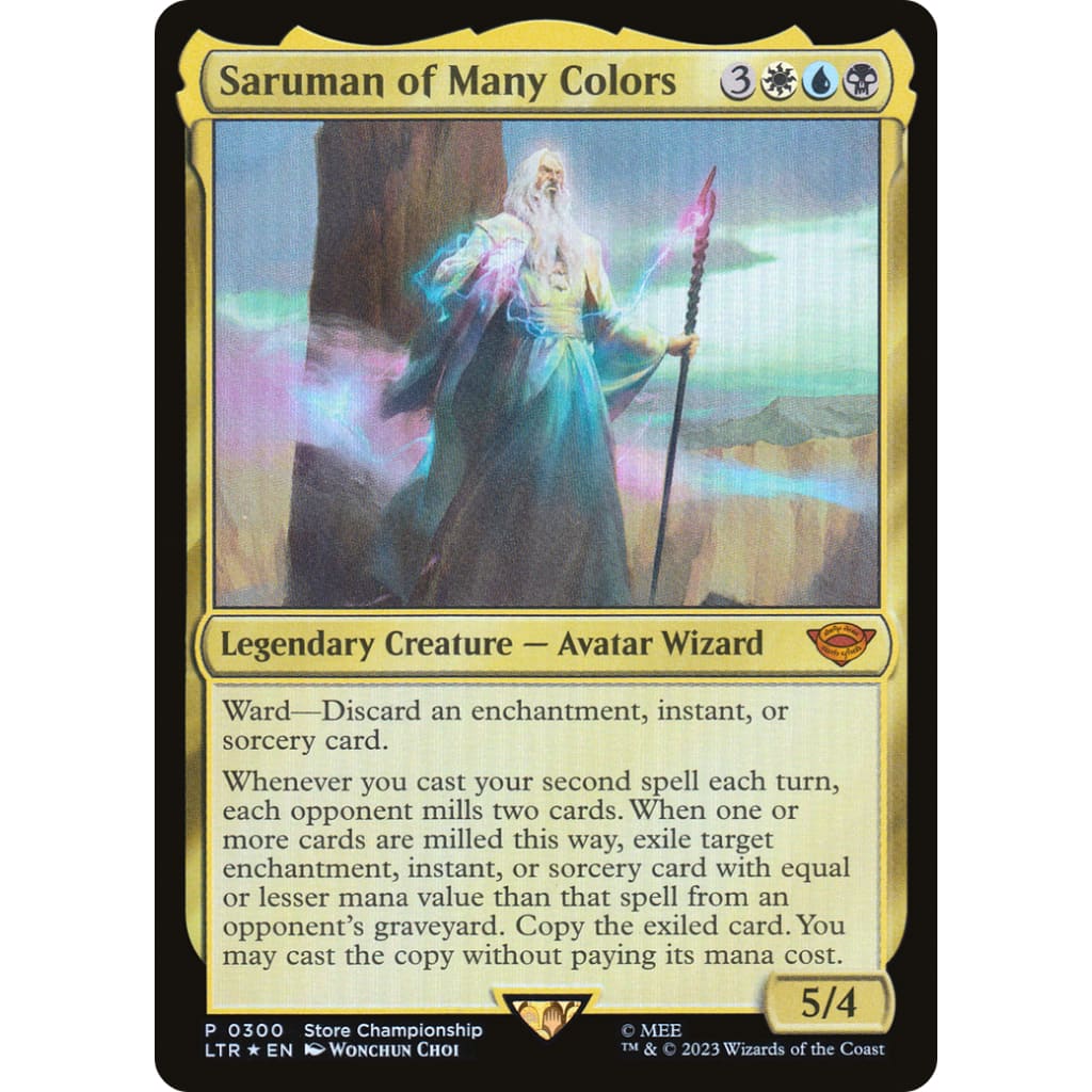 Saruman of Many Colors (LTR-300) Foil - Single