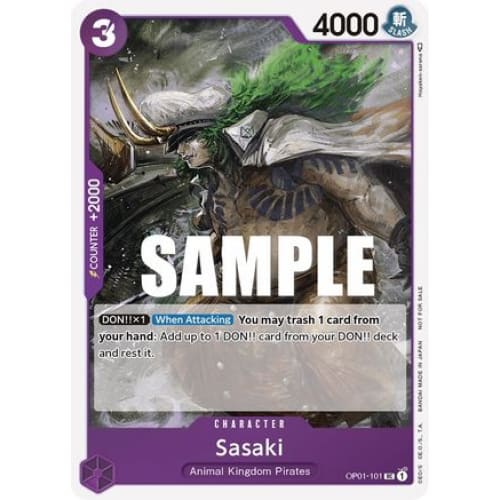 Sasaki (Event Pack Vol. 2) OP01-101 PR One Piece Promotion