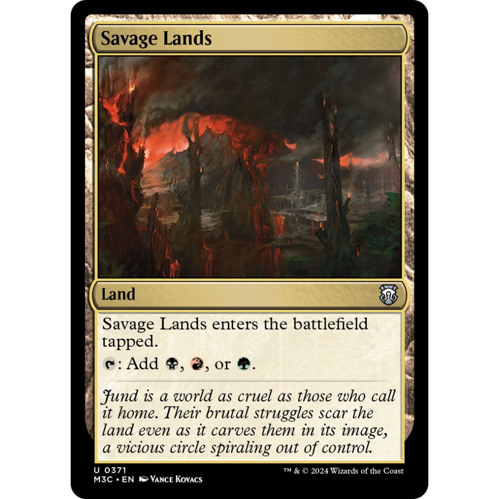 Savage Lands (M3C-371) - Single