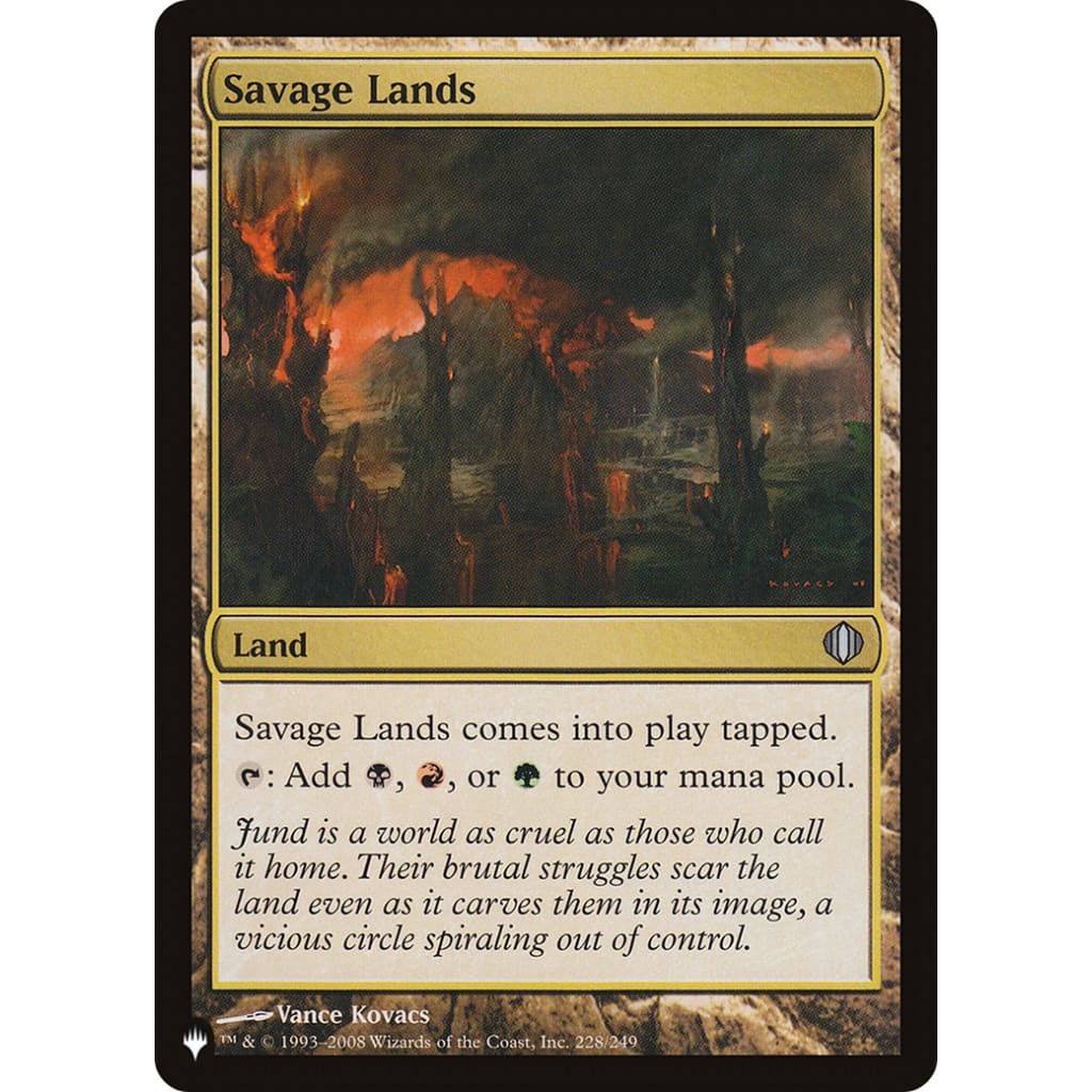 Savage Lands (PLST-ALA-228) - Single
