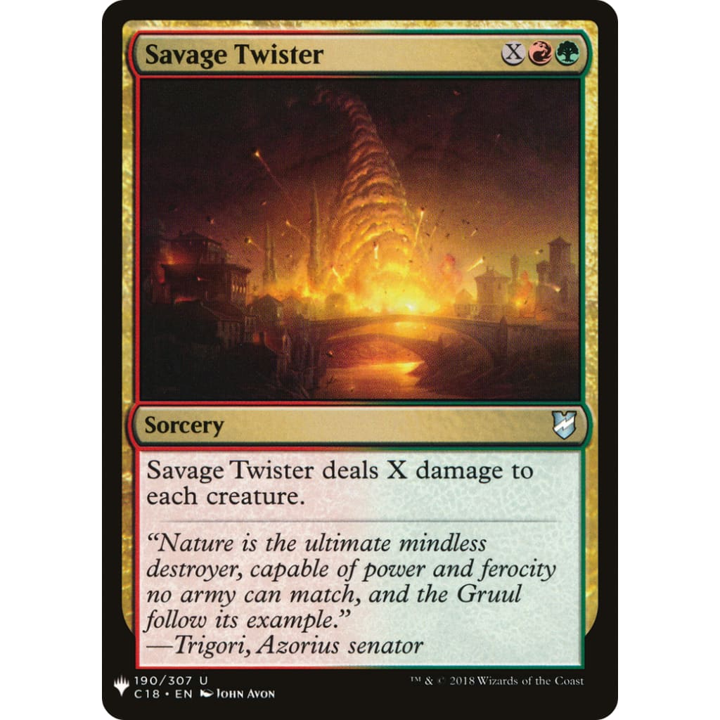 Savage Twister (PLST-C18-190) - Single