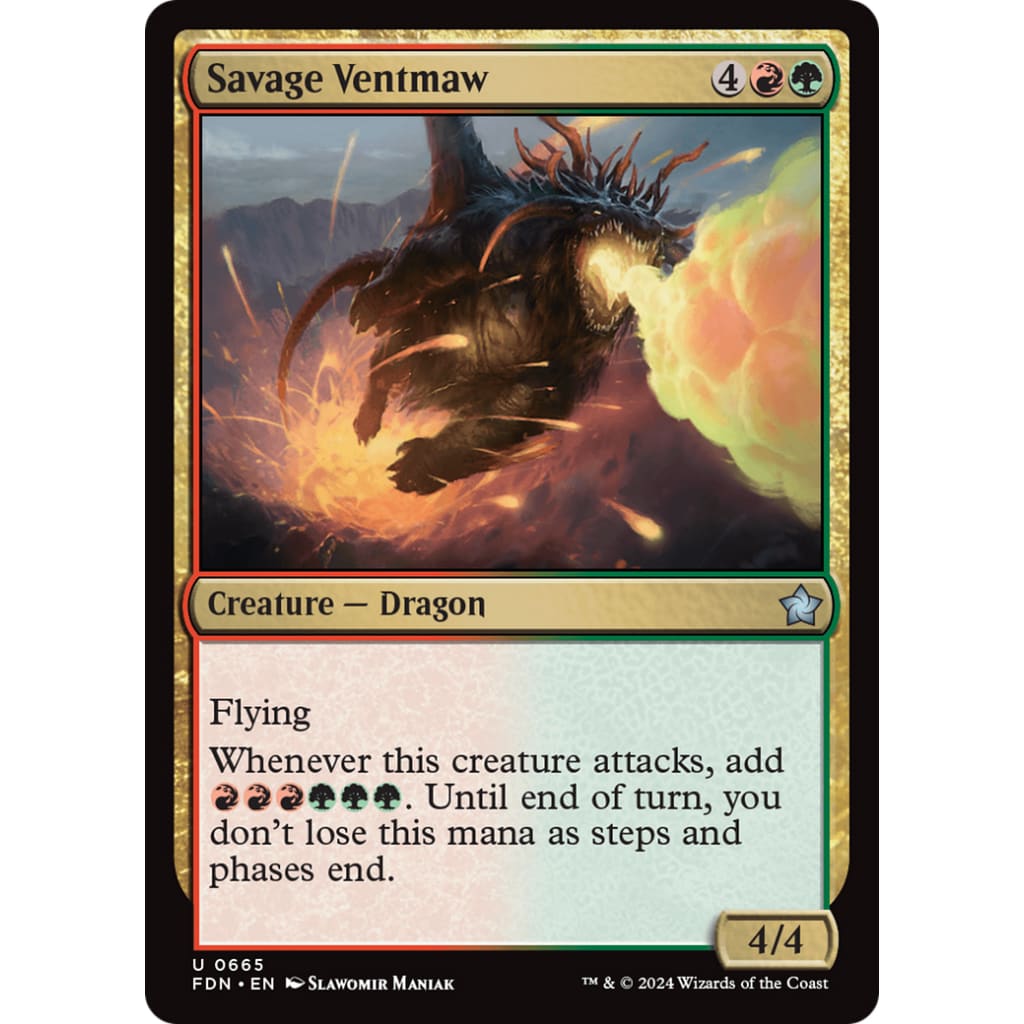 Savage Ventmaw (FDN-665) - Single