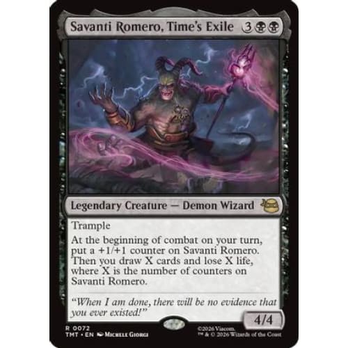 Savanti Romero Time’s Exile (TMT-072) Foil - Single