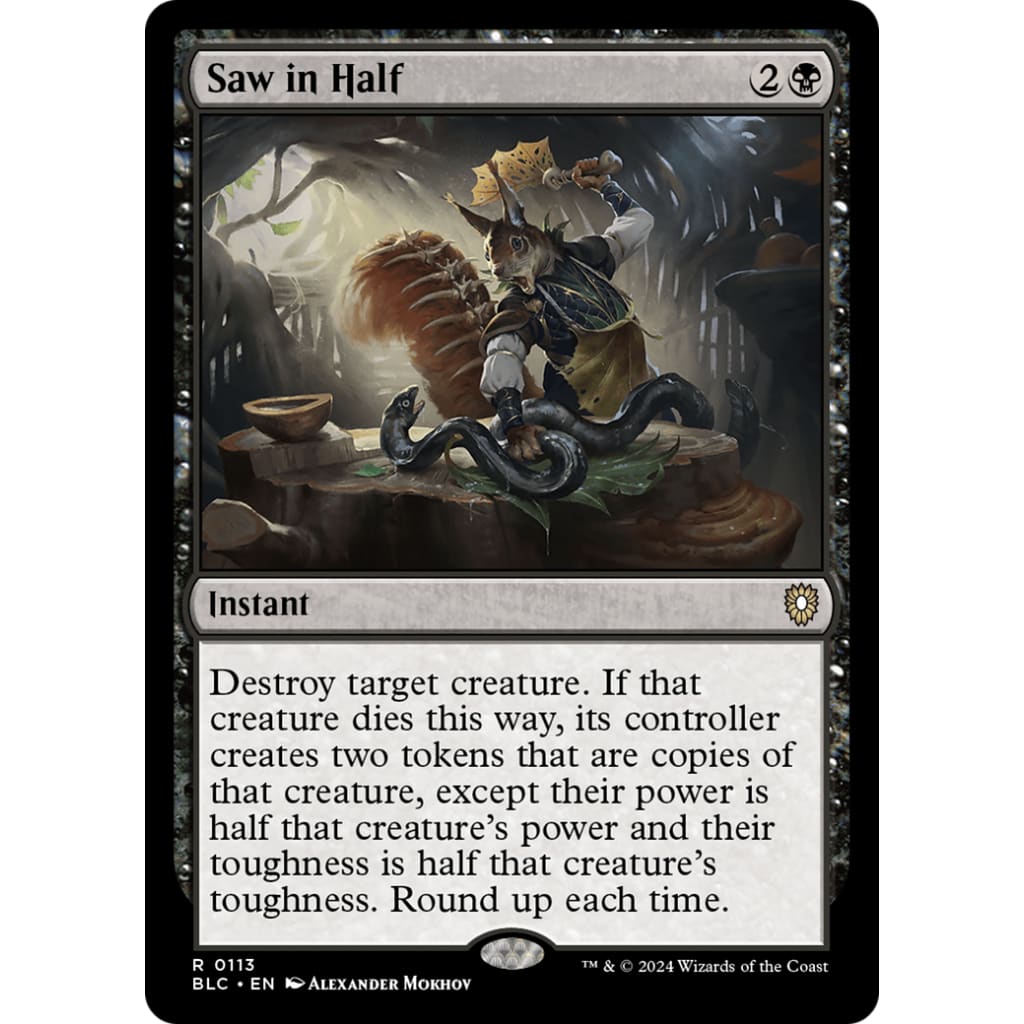 Saw in Half (BLC-113) - Single