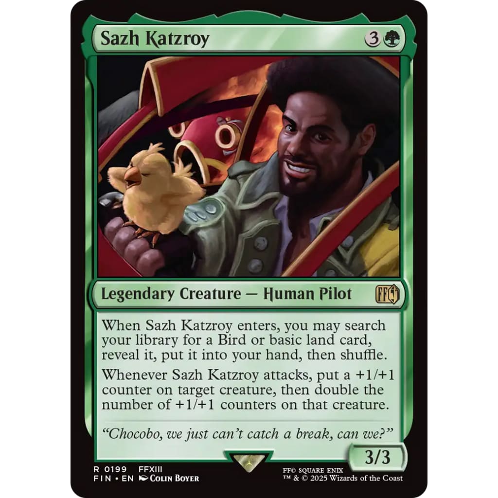 Sazh Katzroy (FIN-199) - Single