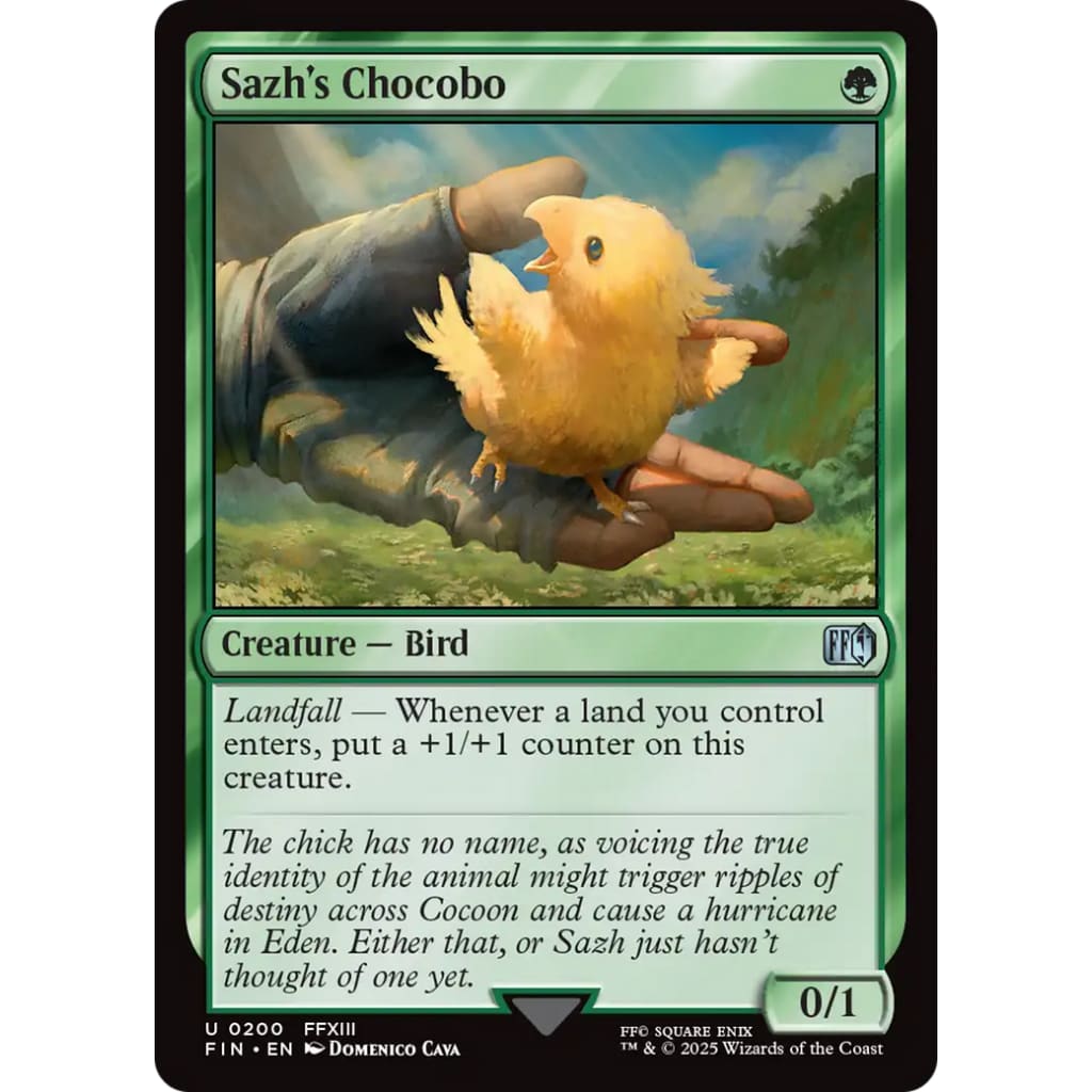 Sazh’s Chocobo (FIN-200) - Single