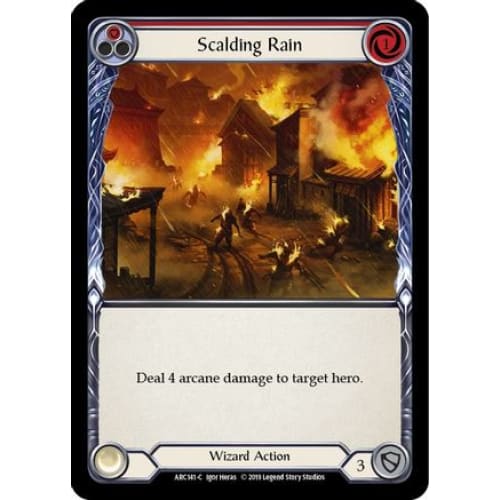 Scalding Rain (Red) (ARCANE RISING) Unlimited Edition