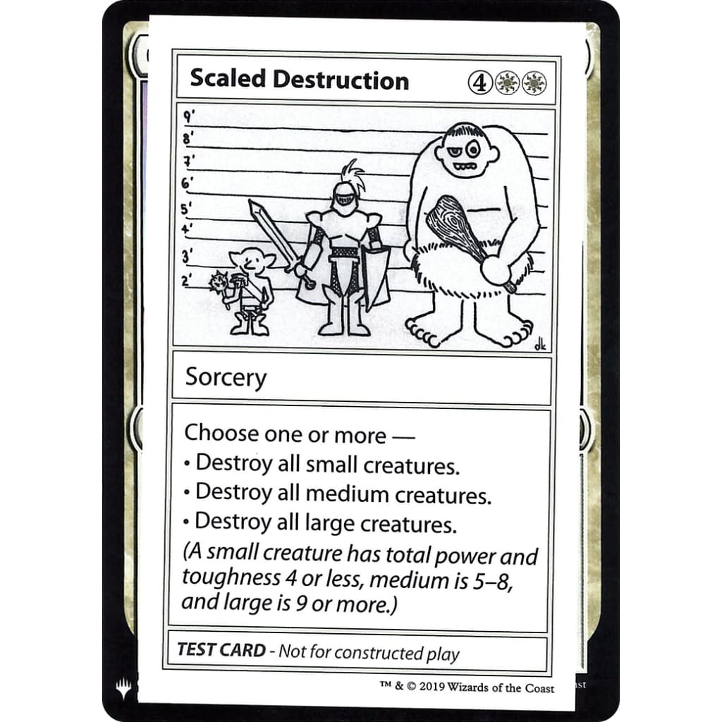 Scaled Destruction (CMB1-012) - Single
