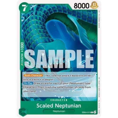 Scaled Neptunian EB04-011 C The Azure Sea’s Seven - Single