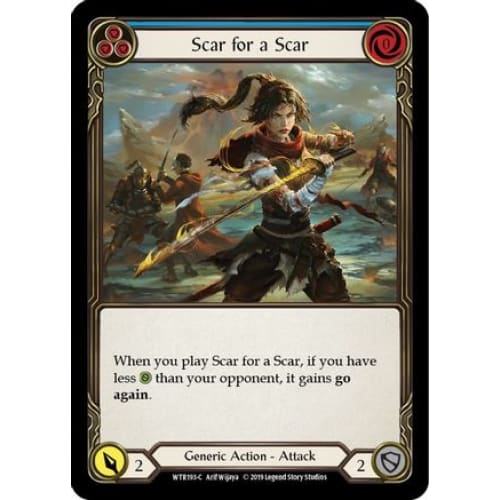 Scar for a (Blue) (WELCOME TO RATHE) Unlimited Edition