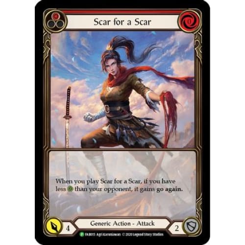 Scar for a (FLESH AND BLOOD: PROMO CARDS) - Single