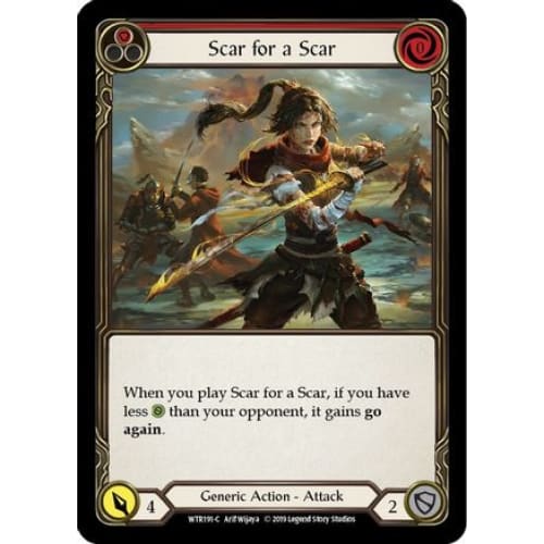 Scar for a (Red) (WELCOME TO RATHE) 1st Edition Rainbow