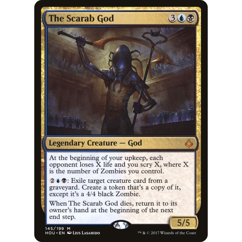 The Scarab God (HOU-145) Foil - Single
