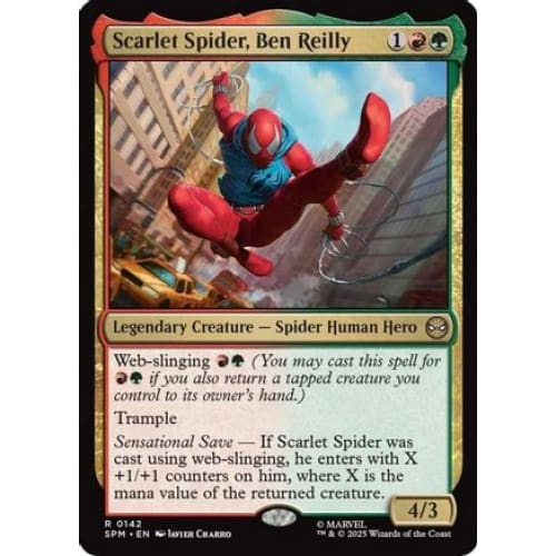 Scarlet Spider Ben Reilly (SPM-142) Foil - Single