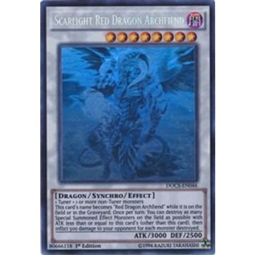 Scarlight Red Dragon Archfiend (Ghost Rare) (DOCS-EN046)