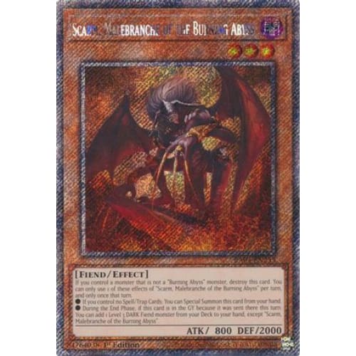 Scarm Malebranche of the Burning Abyss (Platinum Secret