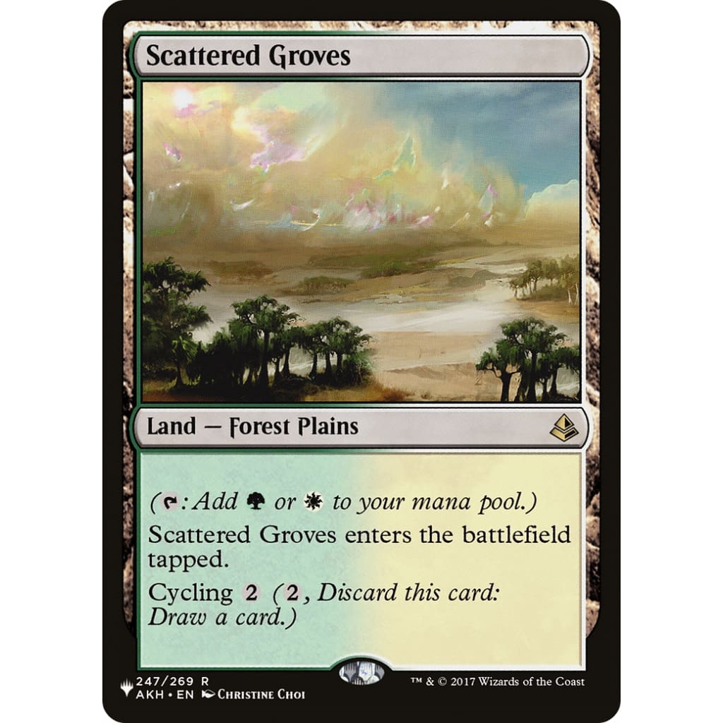 Scattered Groves (PLST-AKH-247) - Single