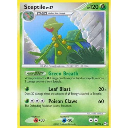 Sceptile (030/099) Rare Classic Reverse Holofoil - Single