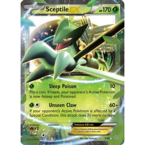 Sceptile-EX (007/098) Holo Rare Holofoil - Single