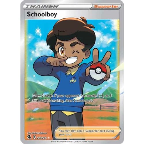 Schoolboy (261/264) Ultra Rare Holofoil - Single
