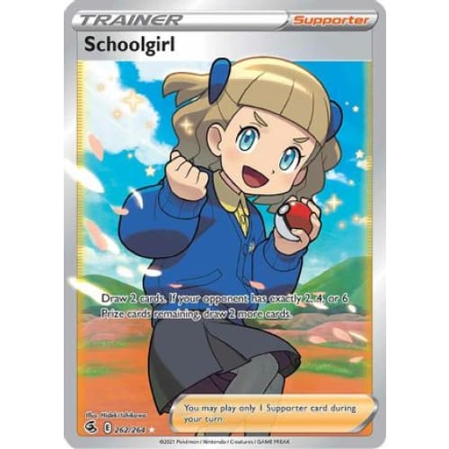 Schoolgirl (262/264) Ultra Rare Holofoil - Single