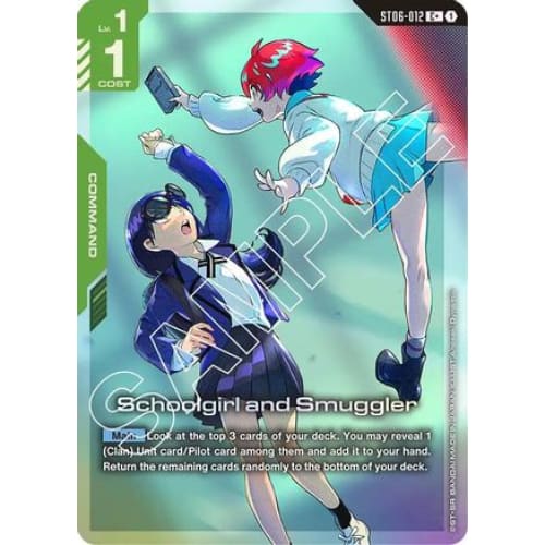 Schoolgirl and Smuggler (C+) (ST06-012) - Starter Deck 06
