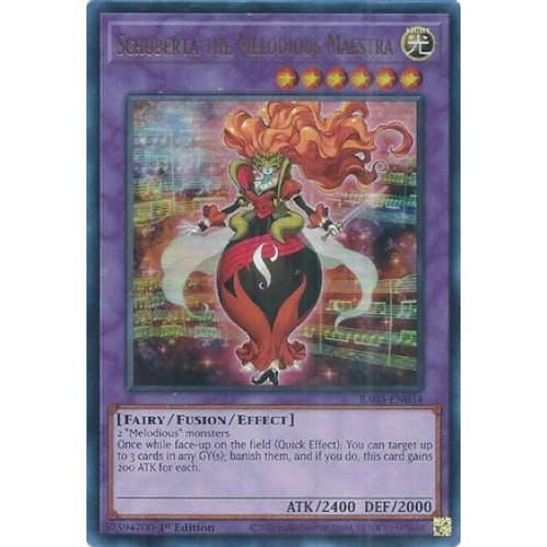 Schuberta the Melodious Maestra (UR) - RA03-EN034 Ultra