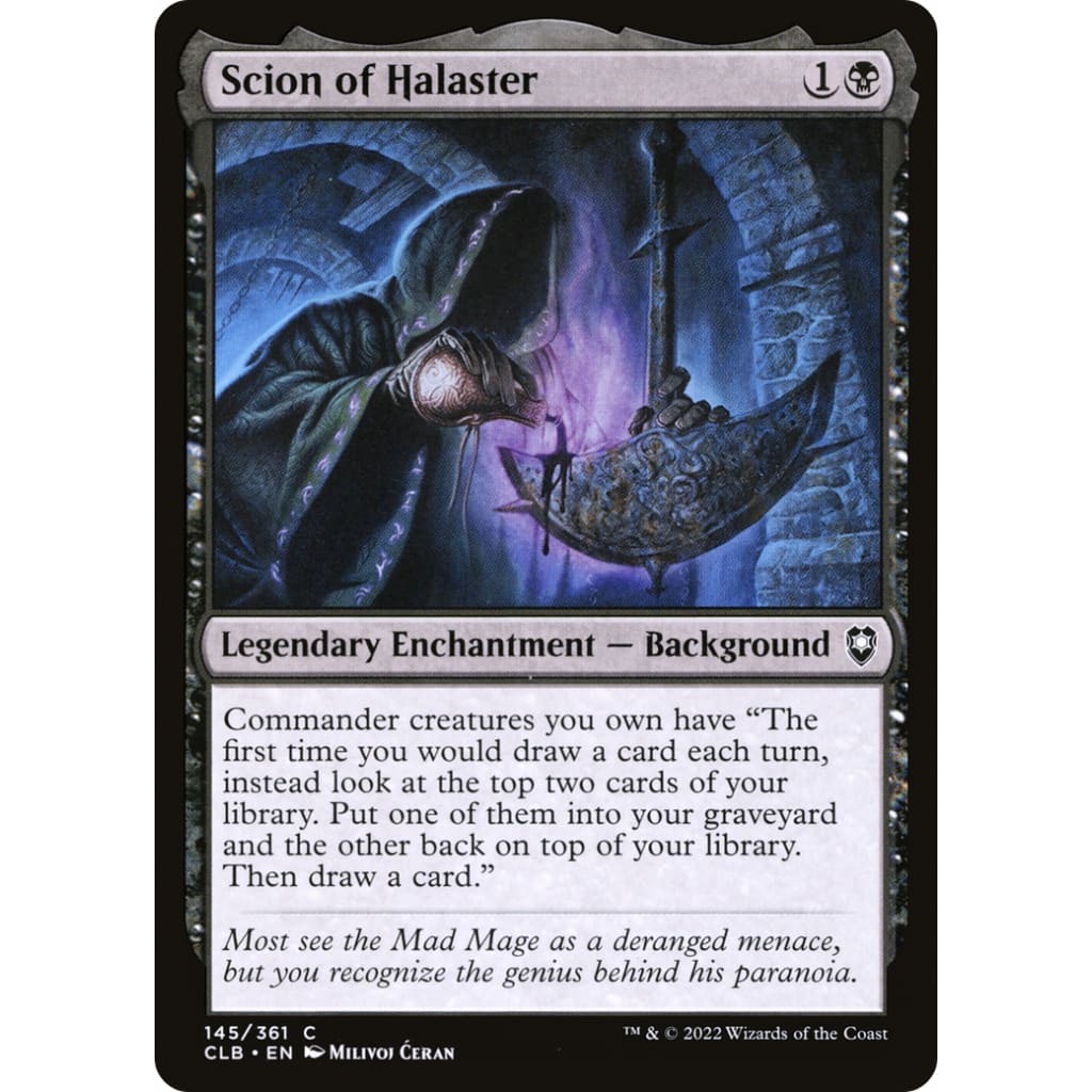 Scion of Halaster (CLB-145) - Single