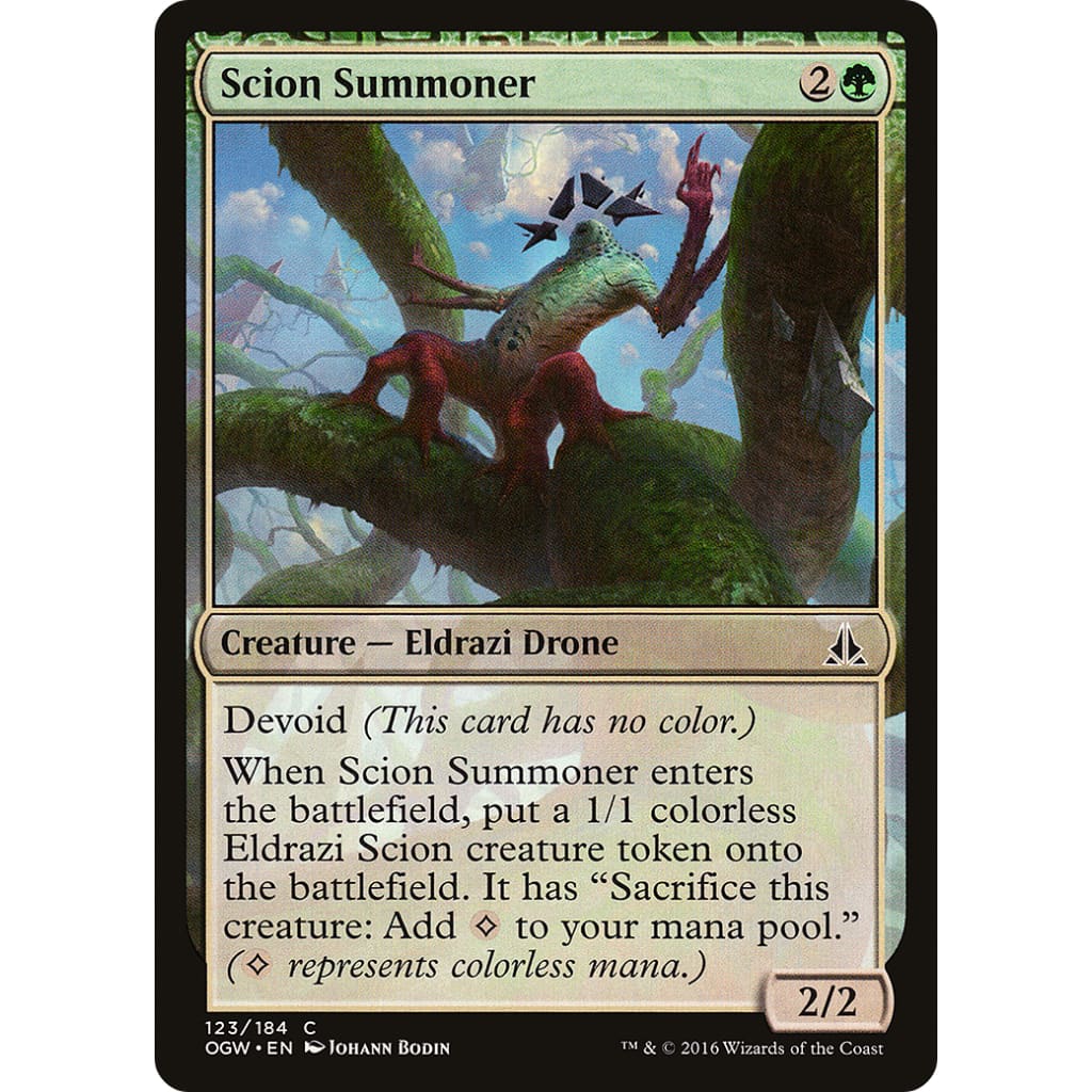 Scion Summoner (OGW-123): (devoid) - Single