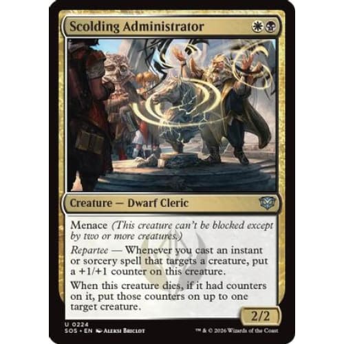 Scolding Administrator (SOS-224) Foil - Single