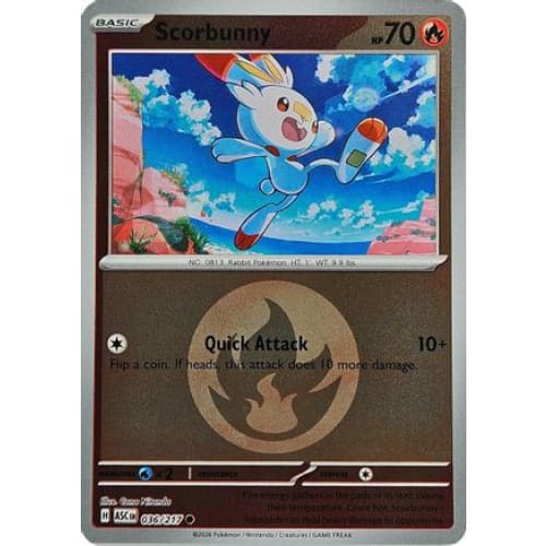 Scorbunny - 036/217 (Energy Symbol Pattern) (36) Common