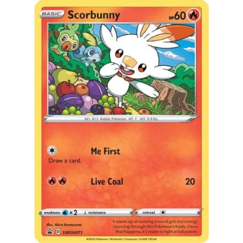 Scorbunny (SWSH071) Promo Holofoil - Single