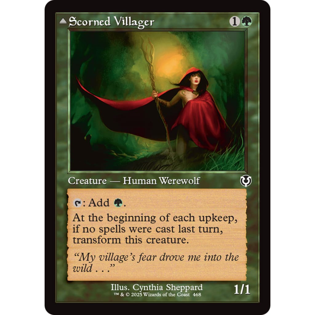 Scorned Villager (Retro Frame) (INR-468) - Single