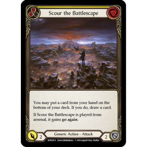 Scour the Battlescape (Yellow) (WELCOME TO RATHE) 1st