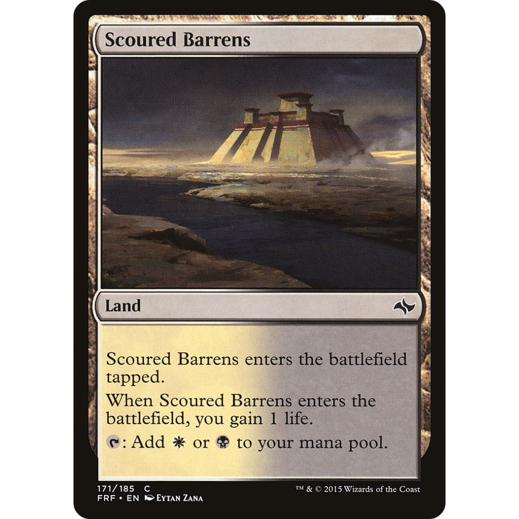Scoured Barrens (FRF-171) Foil - Single