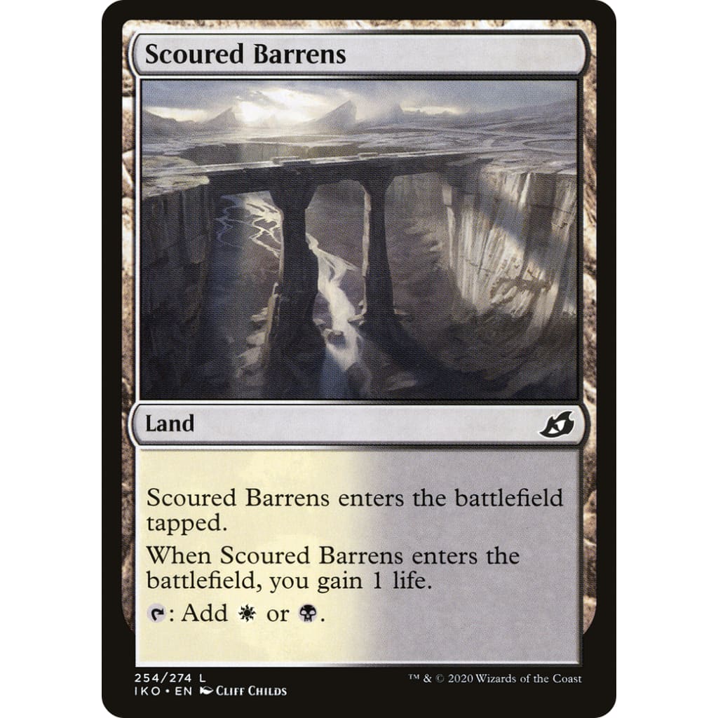 Scoured Barrens (IKO-254) Foil - Single