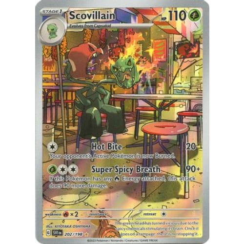 Scovillain - 202/198 (202) Illustration Rare Holofoil