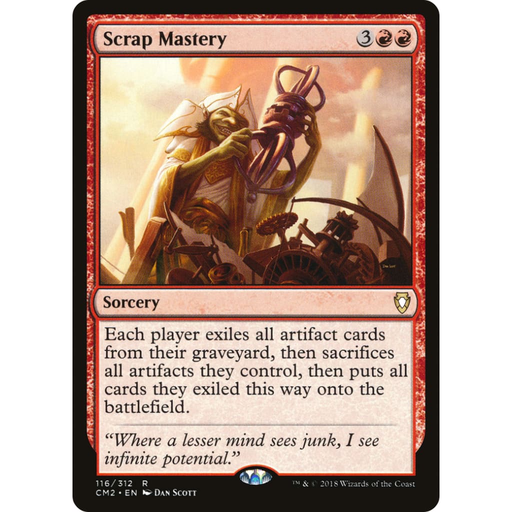 Scrap Mastery (CM2-116) - Single