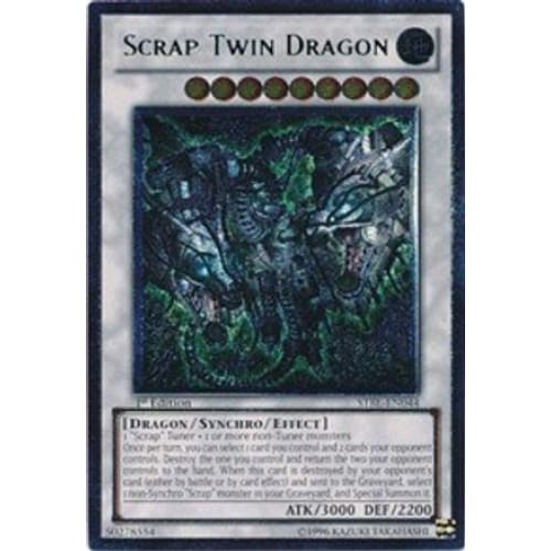 Scrap Twin Dragon (UTR) (STBL-EN044) Ultimate Rare 1st