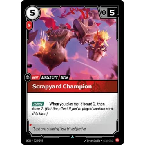 Scrapyard Champion (020/298) - Origins - Single