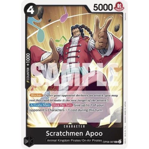 Scratchmen Apoo OP08-087 UC Two Legends - Single