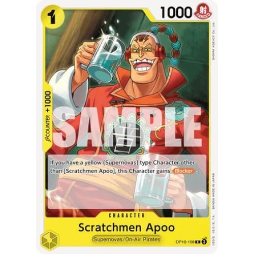 Scratchmen Apoo OP10-108 C Royal Blood - Single