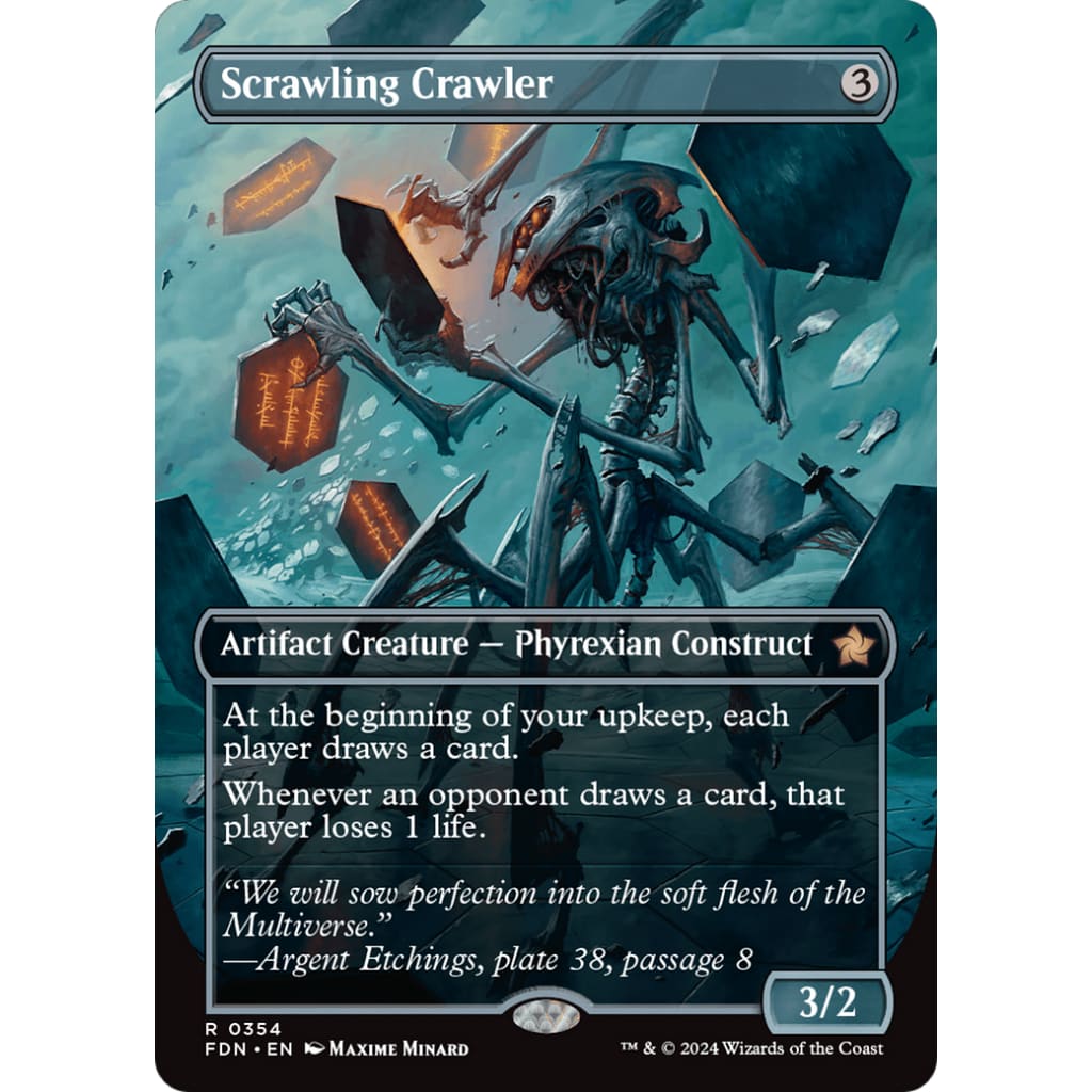 Scrawling Crawler (FDN-354) (Borderless) - Single