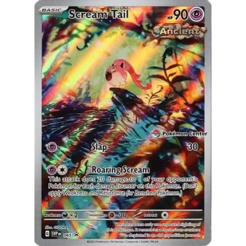Scream Tail - 065 (Pokemon Center Exclusive) (65) Promo