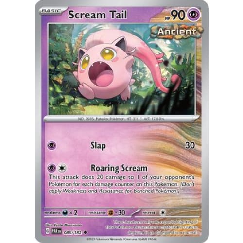Scream Tail (86) Uncommon - Single