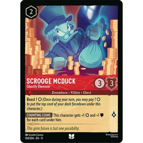 Scrooge McDuck - Ghostly Ebenezer (104/204) - Winterspell