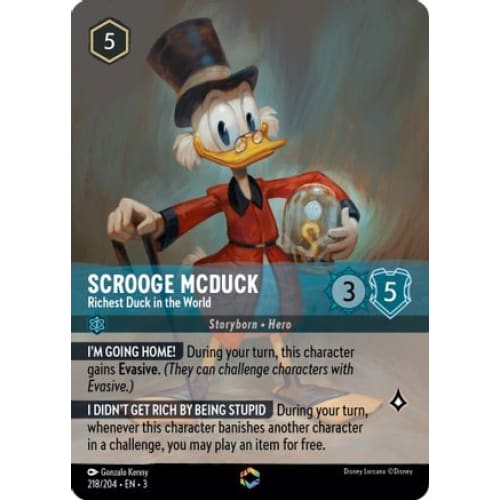 Scrooge McDuck - Richest Duck in the World (Alternate Art)